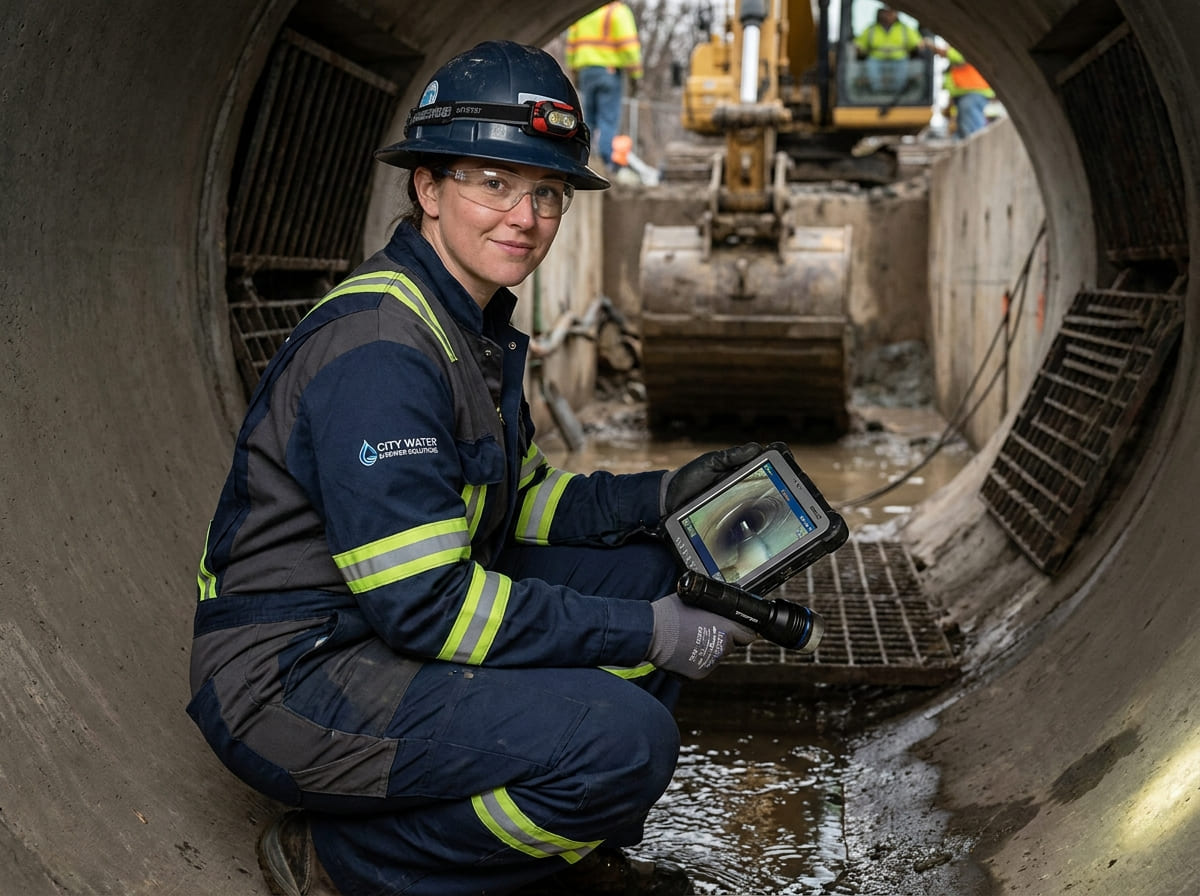 Sewer Line Inspection & Replacement in Whitt